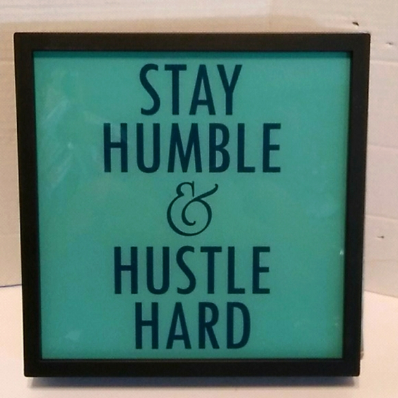 Other - Nwt Lighted "Stay Humble&Hustle Hard"